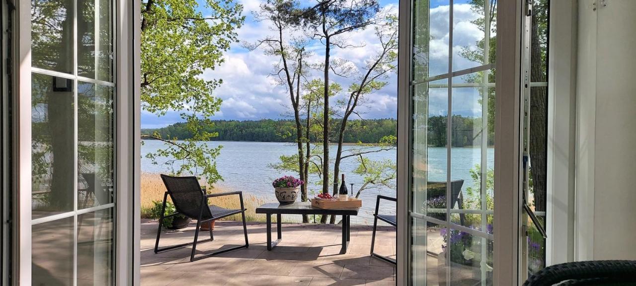 Jw Mazury Domy Wakacyjne Nad Jeziorem-Dom Czapla Waplewo  Bagian luar foto