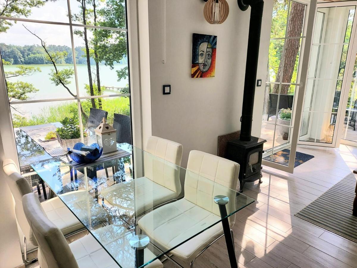 Jw Mazury Domy Wakacyjne Nad Jeziorem-Dom Czapla Waplewo  Bagian luar foto