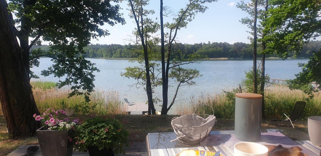 Jw Mazury Domy Wakacyjne Nad Jeziorem-Dom Czapla Waplewo  Bagian luar foto